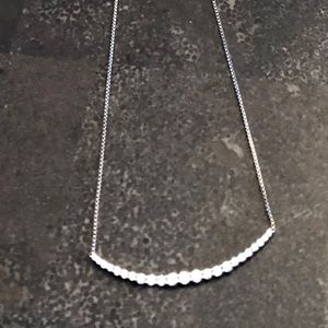 Silpada N2969 "Alive" Cubic Zirconia and Sterling Silver necklace